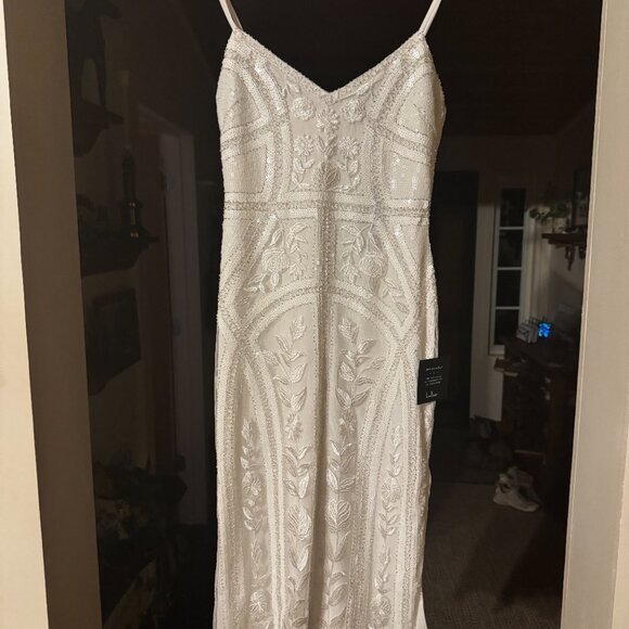 Lulus White Sequin Dress - Picture 5 of 8